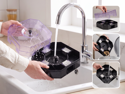 🔥Reusable Effective Roach Trap， Non-Toxic Sticky Cockroach Catcher for Kitchen Home Indoor Pest Control