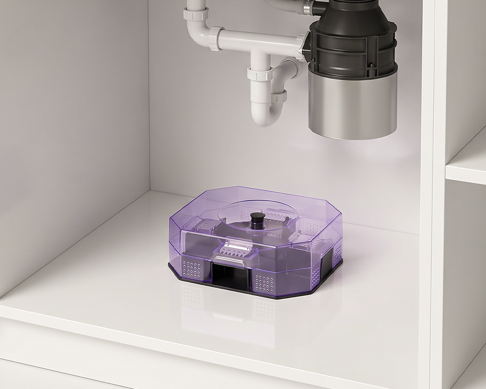 🔥Reusable Effective Roach Trap， Non-Toxic Sticky Cockroach Catcher for Kitchen Home Indoor Pest Control