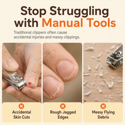 💅 2-in-1 Electric Nail Clipper & Smoother 🌟
