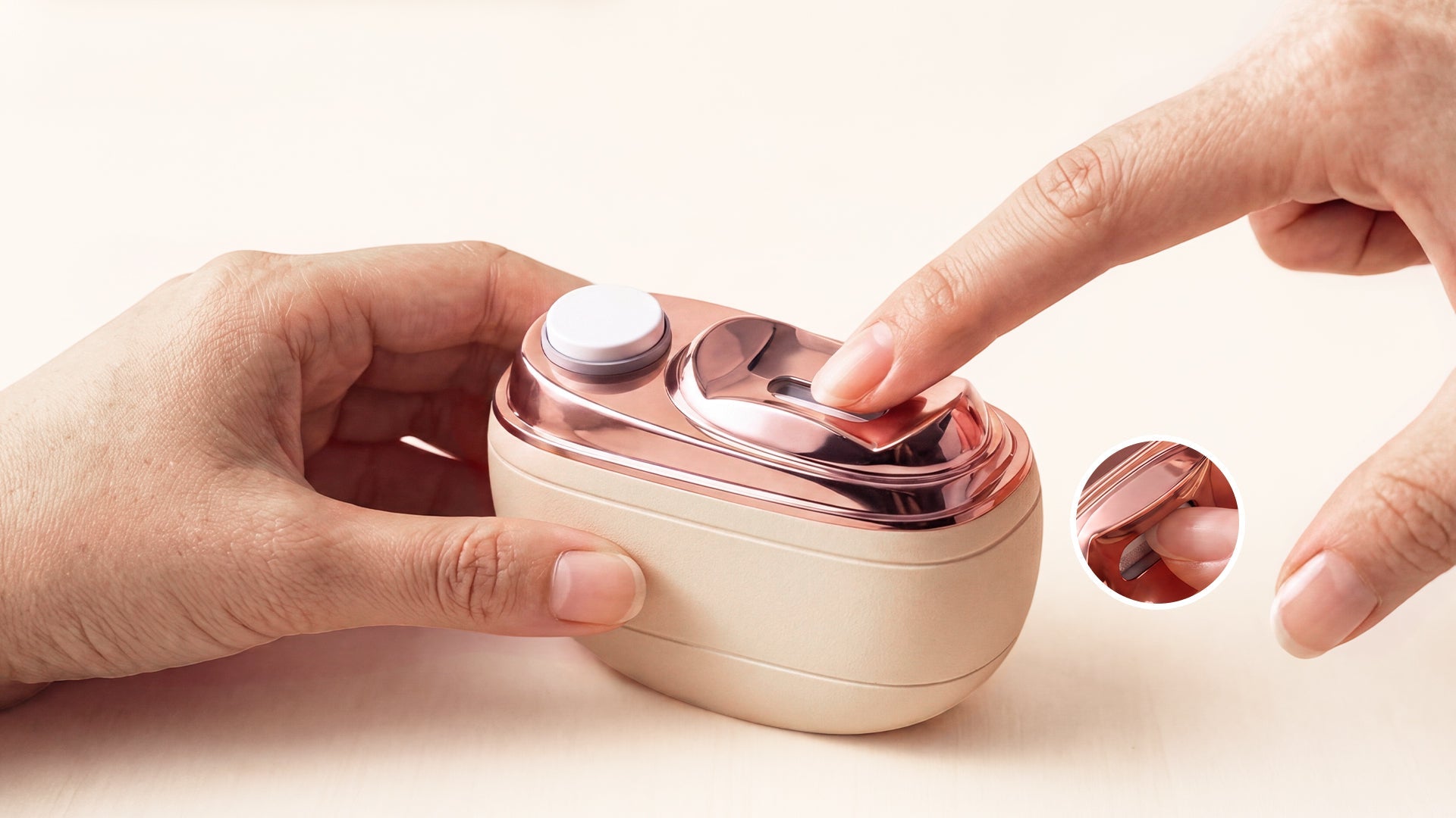 💅 2-in-1 Electric Nail Clipper & Smoother 🌟