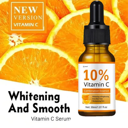 Vitamin C Serum For Face Lightening Pigmentation Blemish Dark Dot Remover Moisturizing Brighten Skin Care Korean Cosmetic(Pack Of 2)