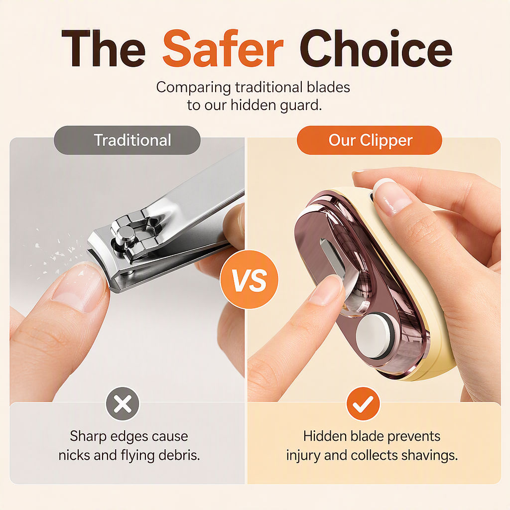 💅 2-in-1 Electric Nail Clipper & Smoother 🌟