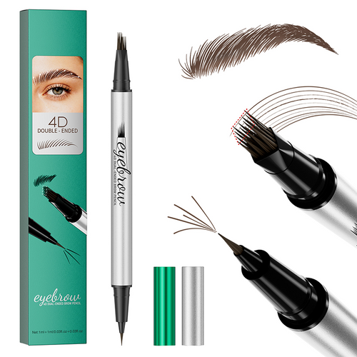 Double-Ended Liquid Eyebrow Pen