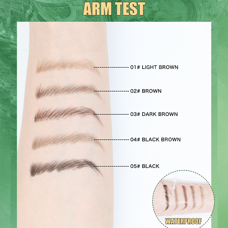 Double-Ended Liquid Eyebrow Pen