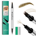 Double-Ended Liquid Eyebrow Pen
