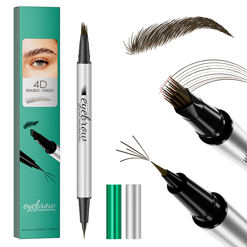 Double-Ended Liquid Eyebrow Pen